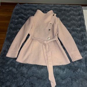 GUESS Ellakae Tweed Coat